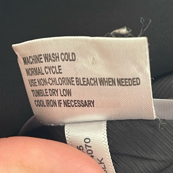 Calvin Klein black long line rain jacket - Picture 5 of 6